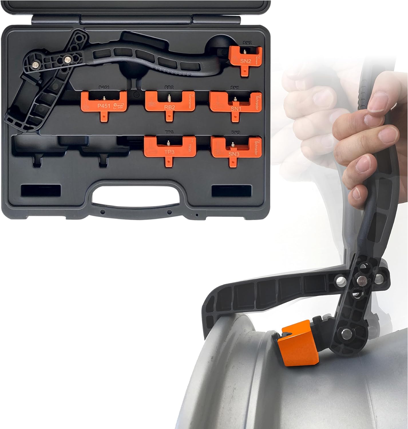 Cobra 2K Snap-in Tire Pressure Sensor, TPMS Sensor Installation Tool