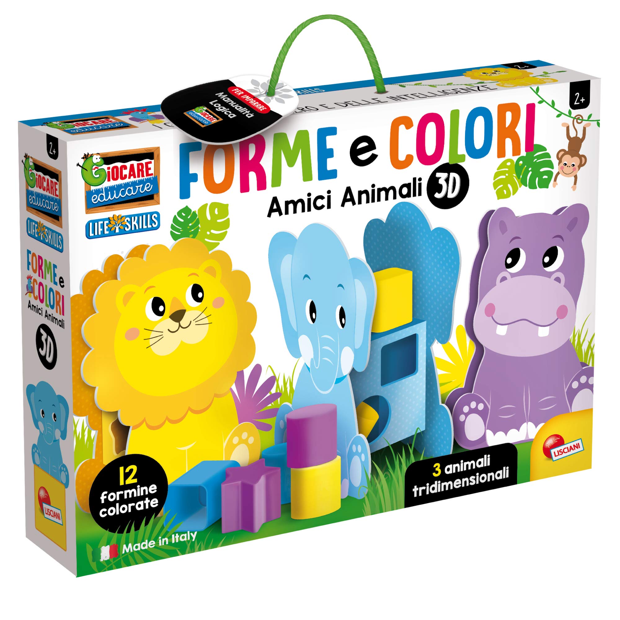 Shape Aliens - Gioco Educativo Di Forme E Colori Per Bambini 3-6 Anni Con Navicella 3D