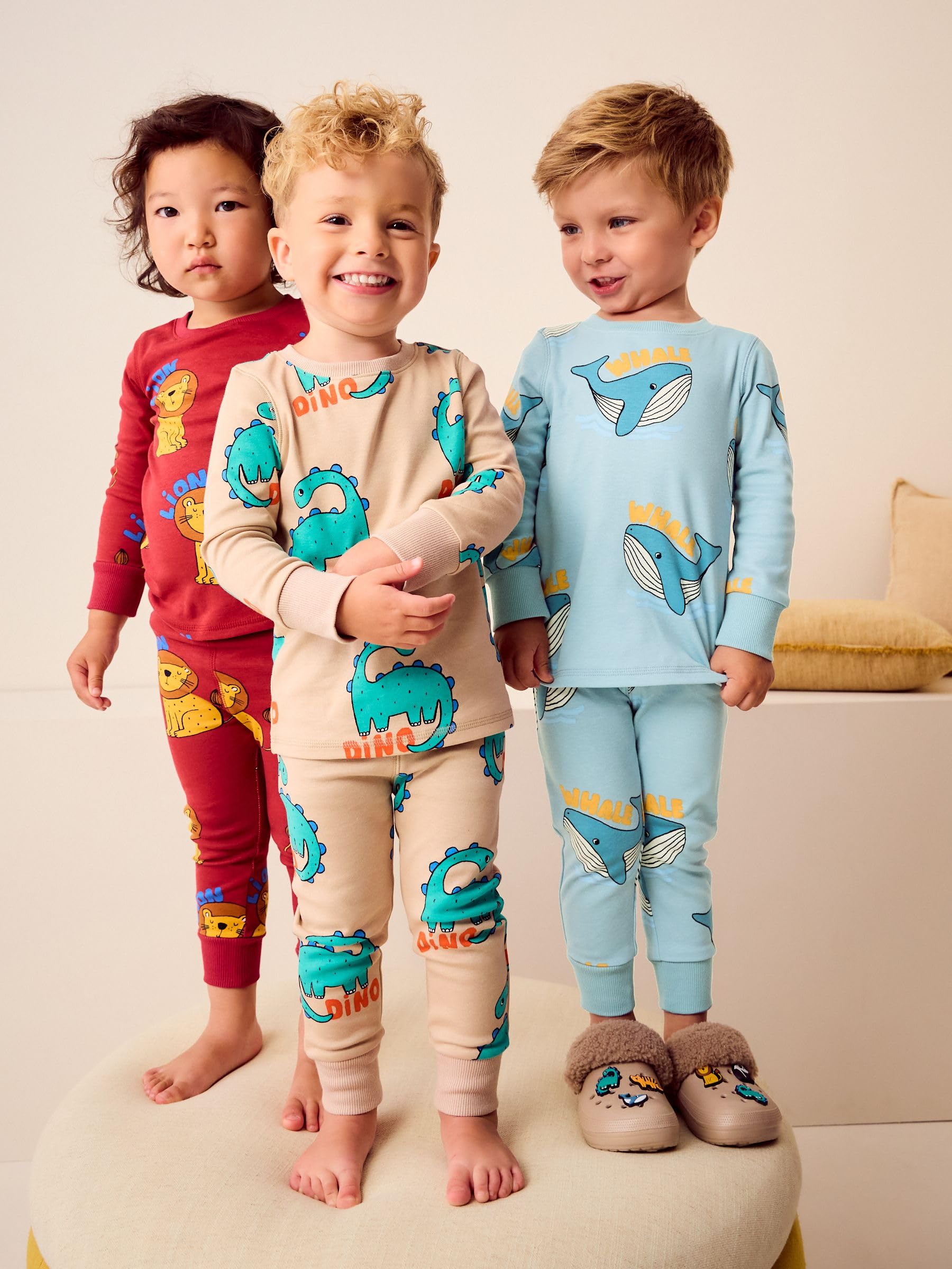 NEXT Garçon Pyjama Confortable, Lot de 3