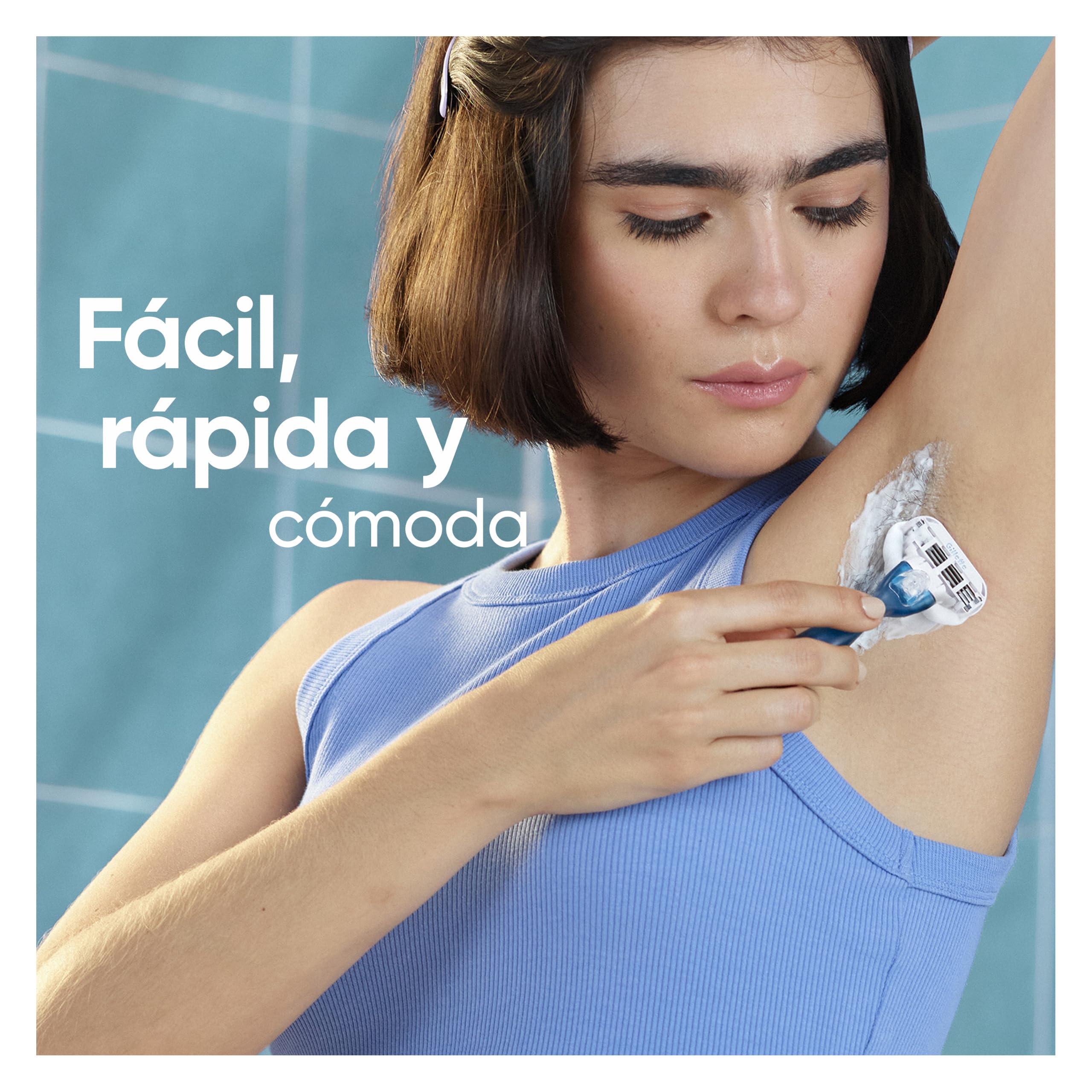 Gillette Venus Smooth Cuchillas de Afeitar Mujer, Pack de 16