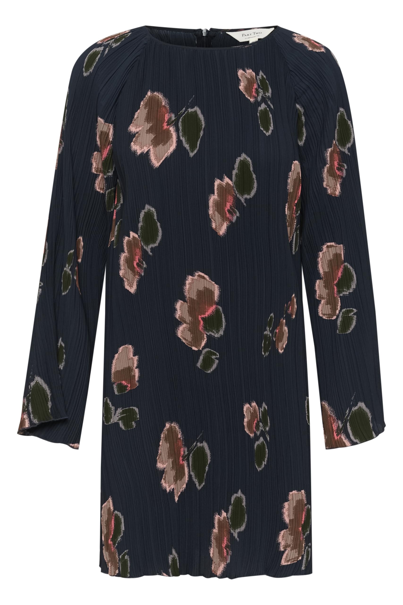 Part Two Women's Milanaspw Dress, Dark Navy Blurred Flower, 8