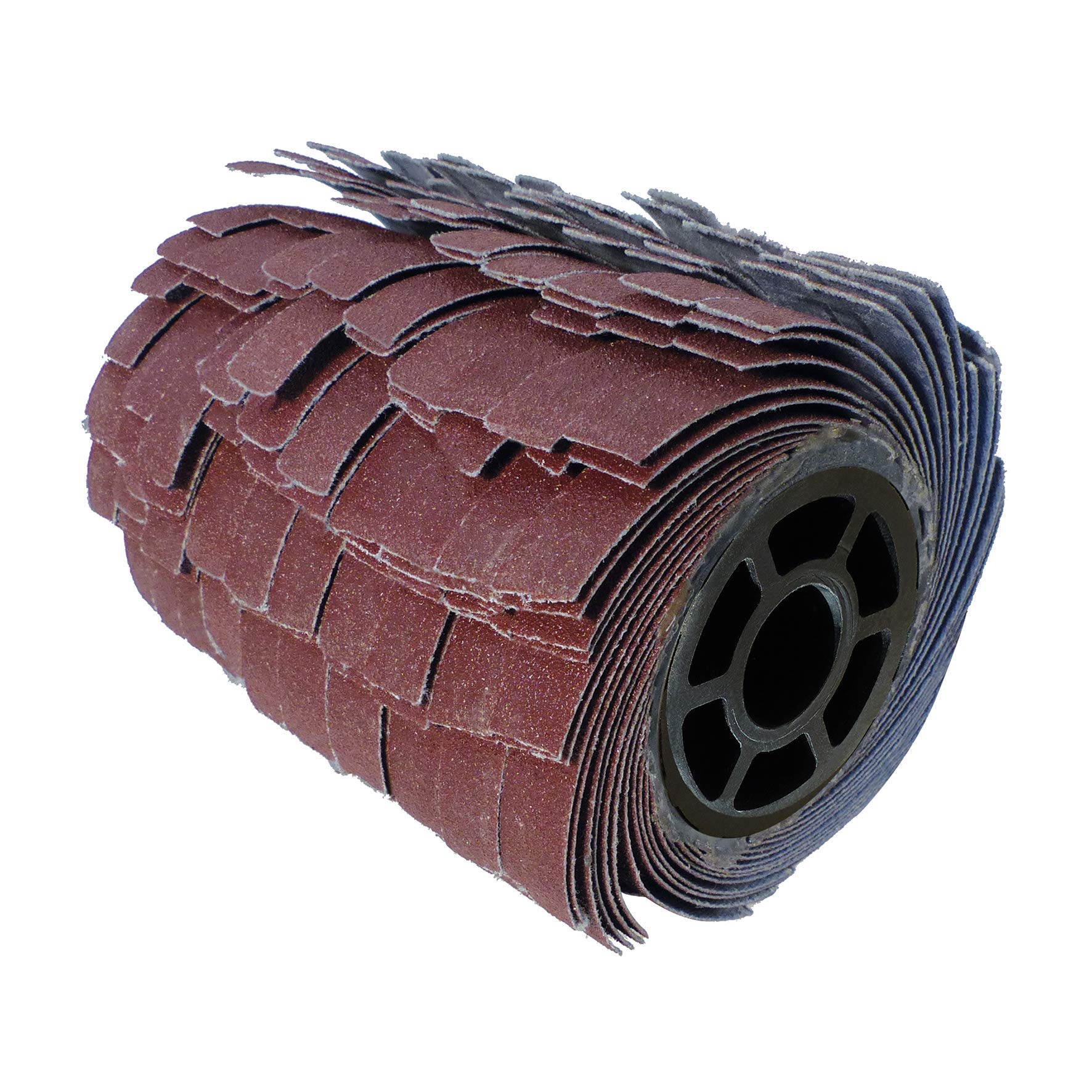2 * Brosses à lanières abrasives 120x100mm Grain 80 pour Energybrush-1500
