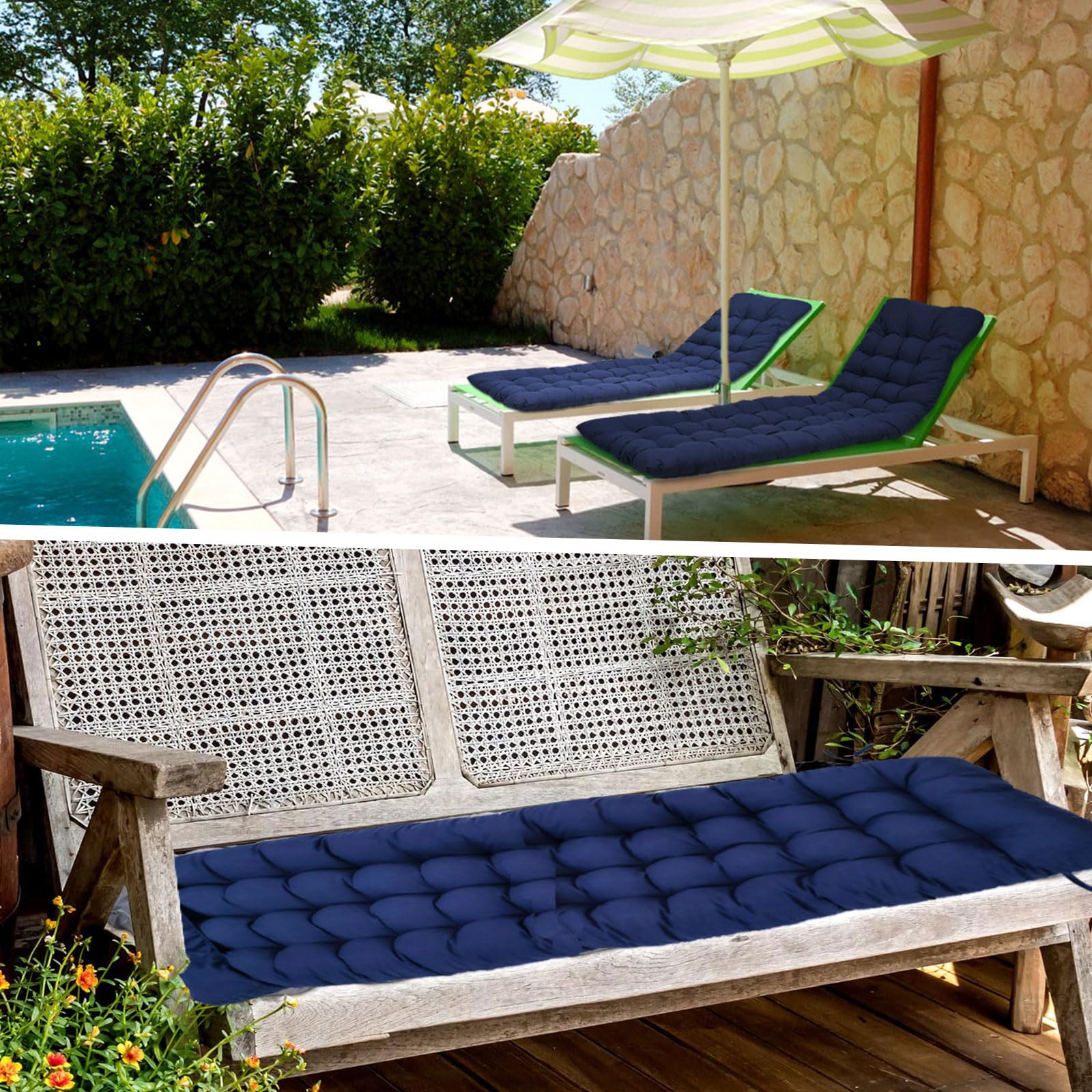 Cuscino Poltrona Giardino MyVorrei Cuscino Seduta O Schienale Per Poltrona Per Uso Esterno Nautico E Giardini 40x120cm Spessore Cm 10, Sfoderabile Con Chiusura A Lampo, Fodera Poliestere 100 Cuscini Sdraio Da Giardino - 7