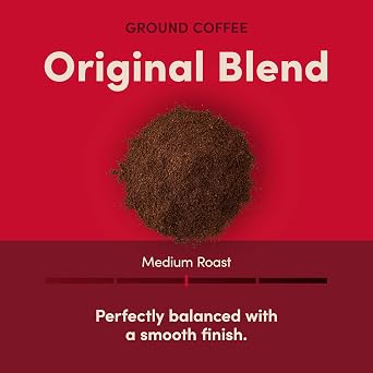 Tim Hortons Original Blend 100% Arabica Ground Coffee Canister 30oz