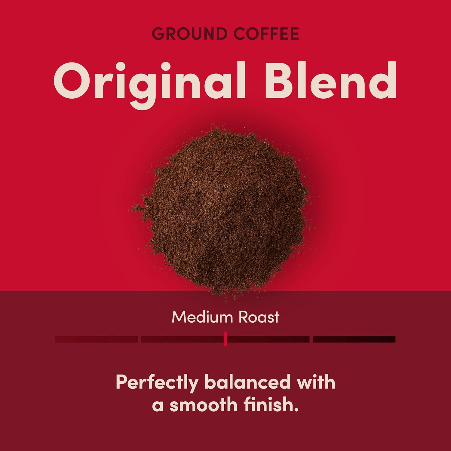 Tim Hortons Original Blend 100% Arabica Ground Coffee Can, 30 Ounces Original 30 Ounce (Pack of 1)