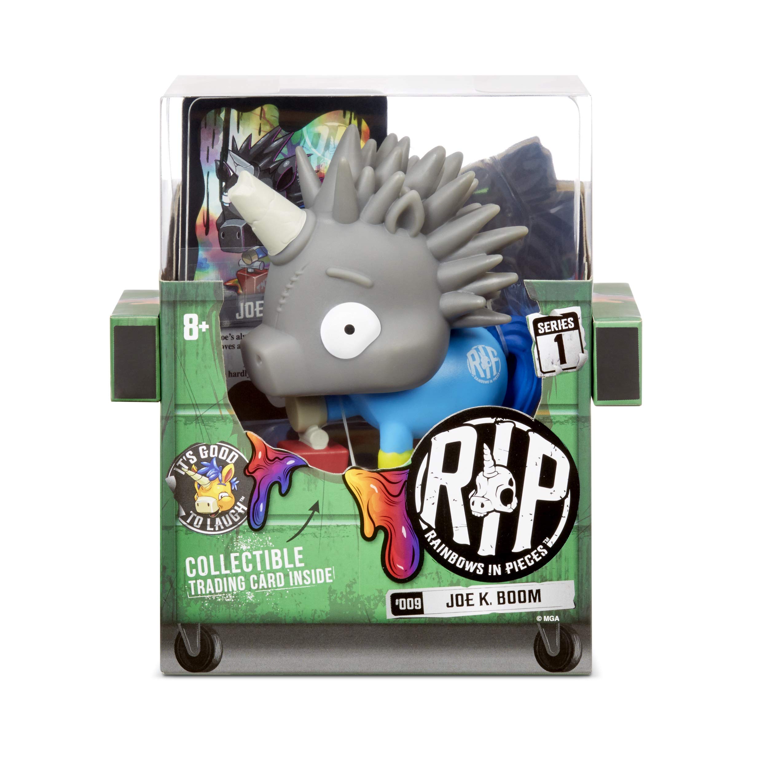 R.I.P. Rainbows Inpieces - Gary Guts - Unicorno Morte Da Collezione In Vinile Con Supporto Arcobaleno