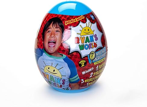 RYAN'S WORLD Mega Micro Egg : Amazon.co 
