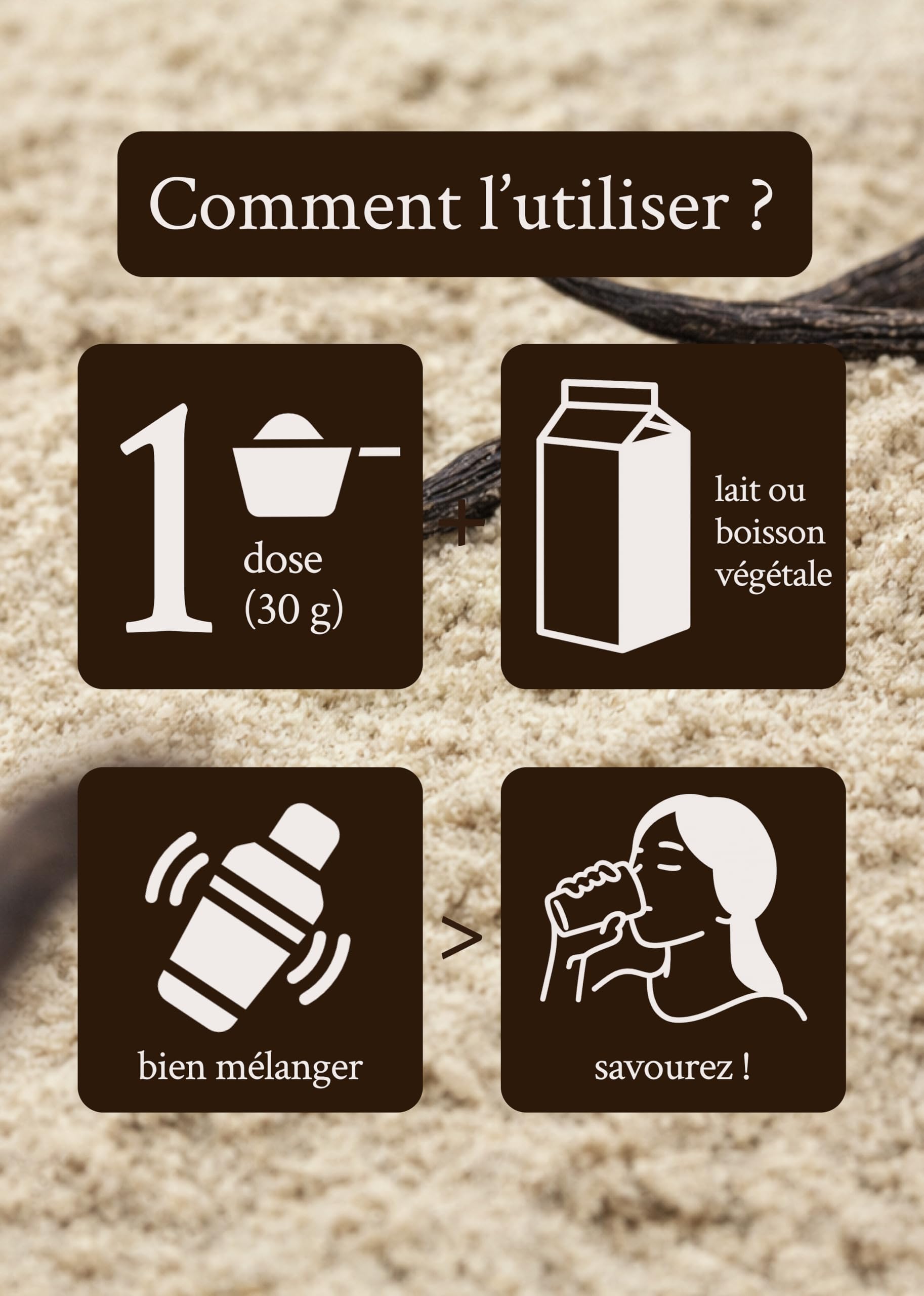 Intenson Vegan Protein Powder Vanille, 900 g, 21,9 g de Protéines par Portion, 30 Portions, Mélange Pois & Chanvre, 100% Végétal, Sans Lactose, Sans Gluten, Sans Sucre, Formule Clean