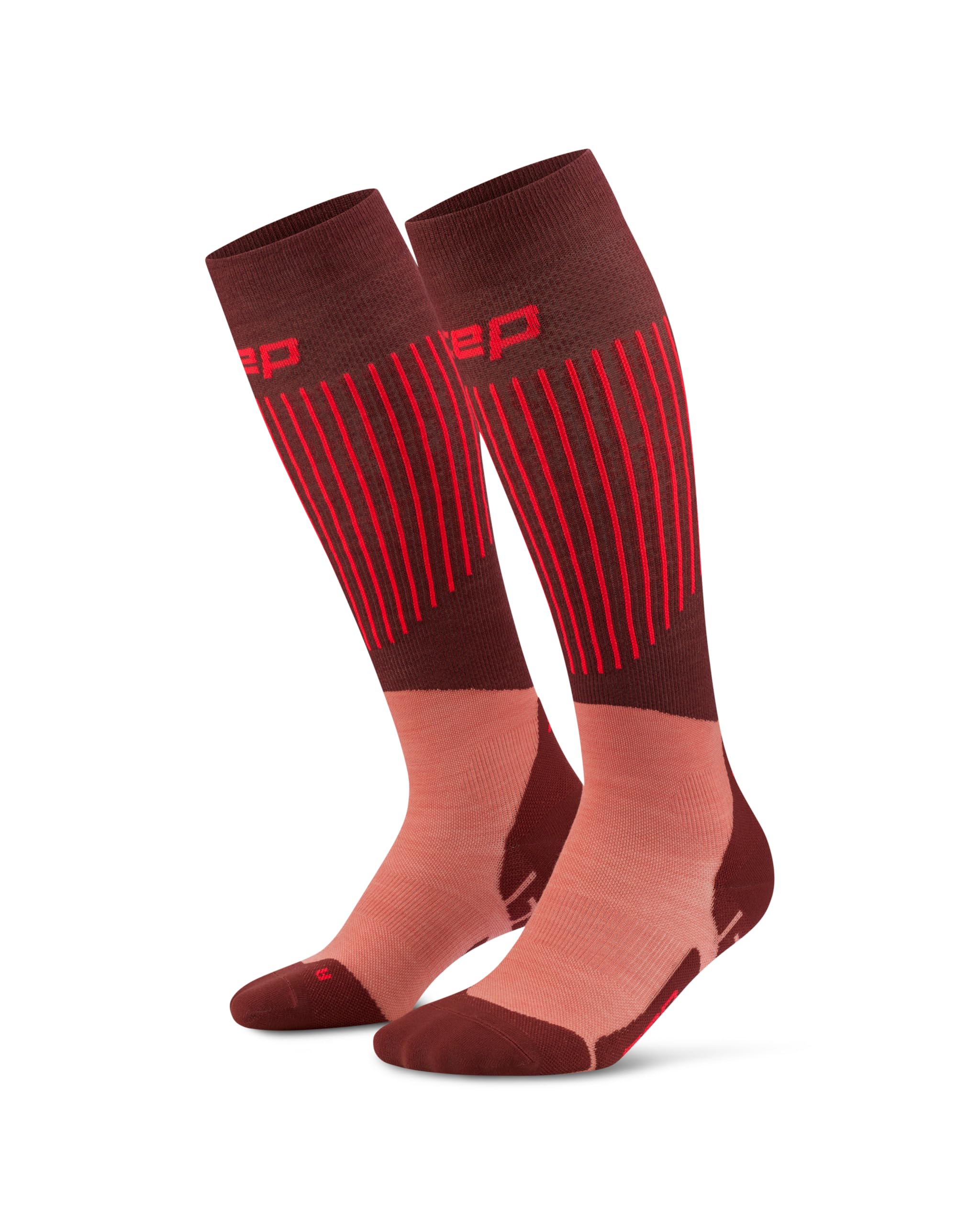 CEP ULTRALIGHT SKISOCKEN DAMEN TALL 3.0 – Leistungsstarke Skisocken Dünn für präzises Fahrgefühl – Atmungsaktive Skistrümpfe Damen mit optimaler Passform