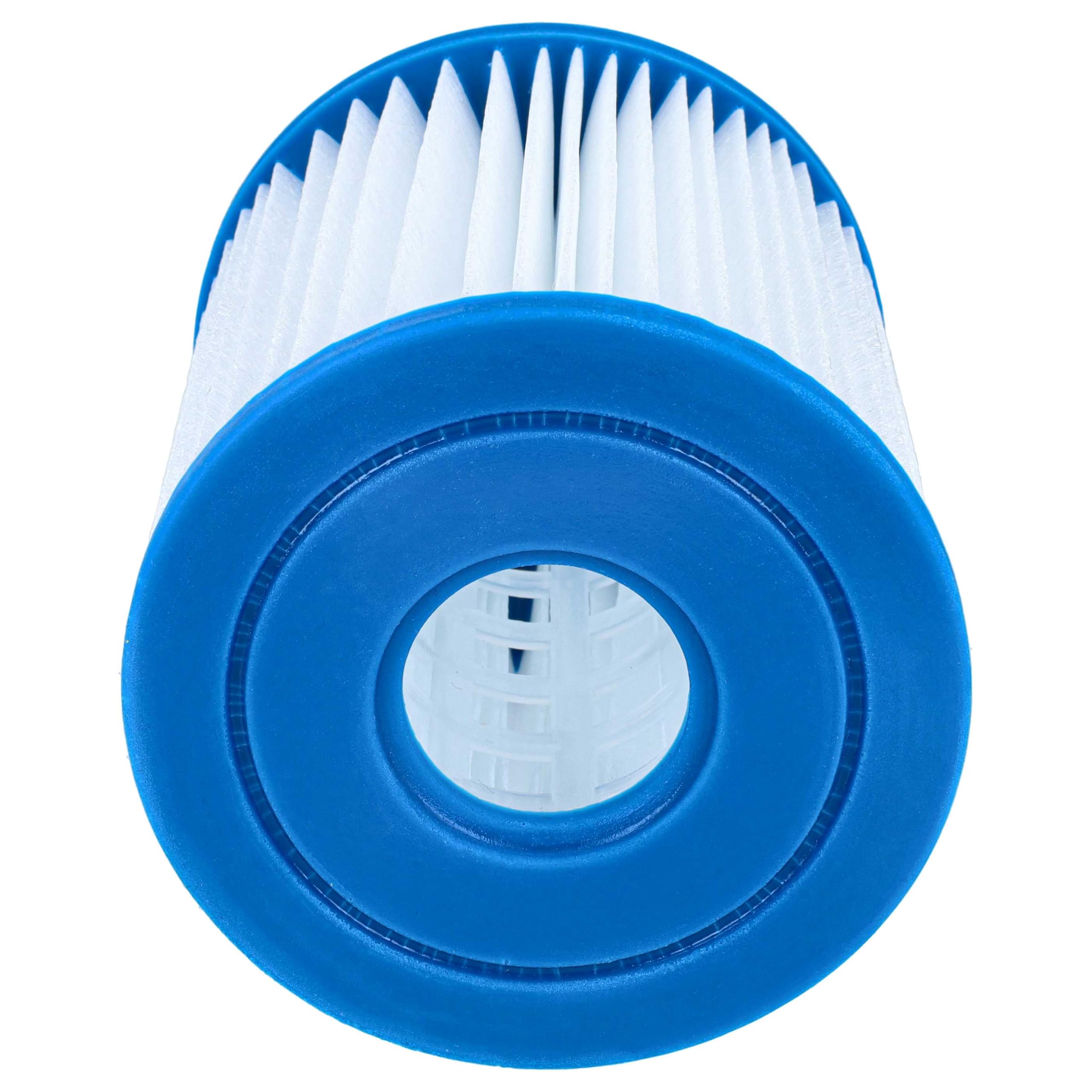 vhbw 10x Cartucho de Filtro Compatible con Intex 28602, Easy Pool