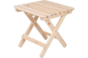 Compact Wooden Table: Shine Company's Foldable Outdoor Gem