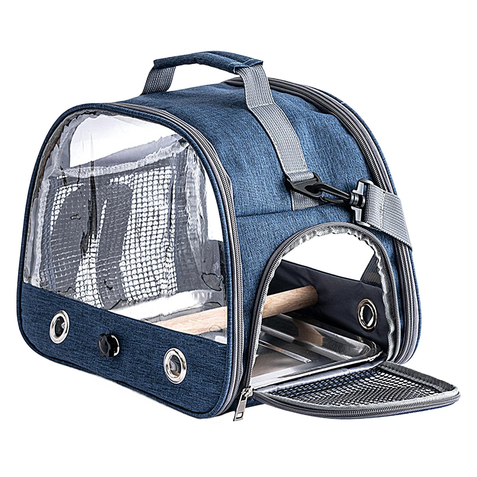 Sac de transport pour oiseaux idéal pour voyager avec vos petites perruches