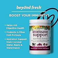 Vista 4 de Beyond Fresh Immune Support, fórmula de superalimentos, potentes antioxidantes, sabor natural de bayas mixtas, 8.46 onzas