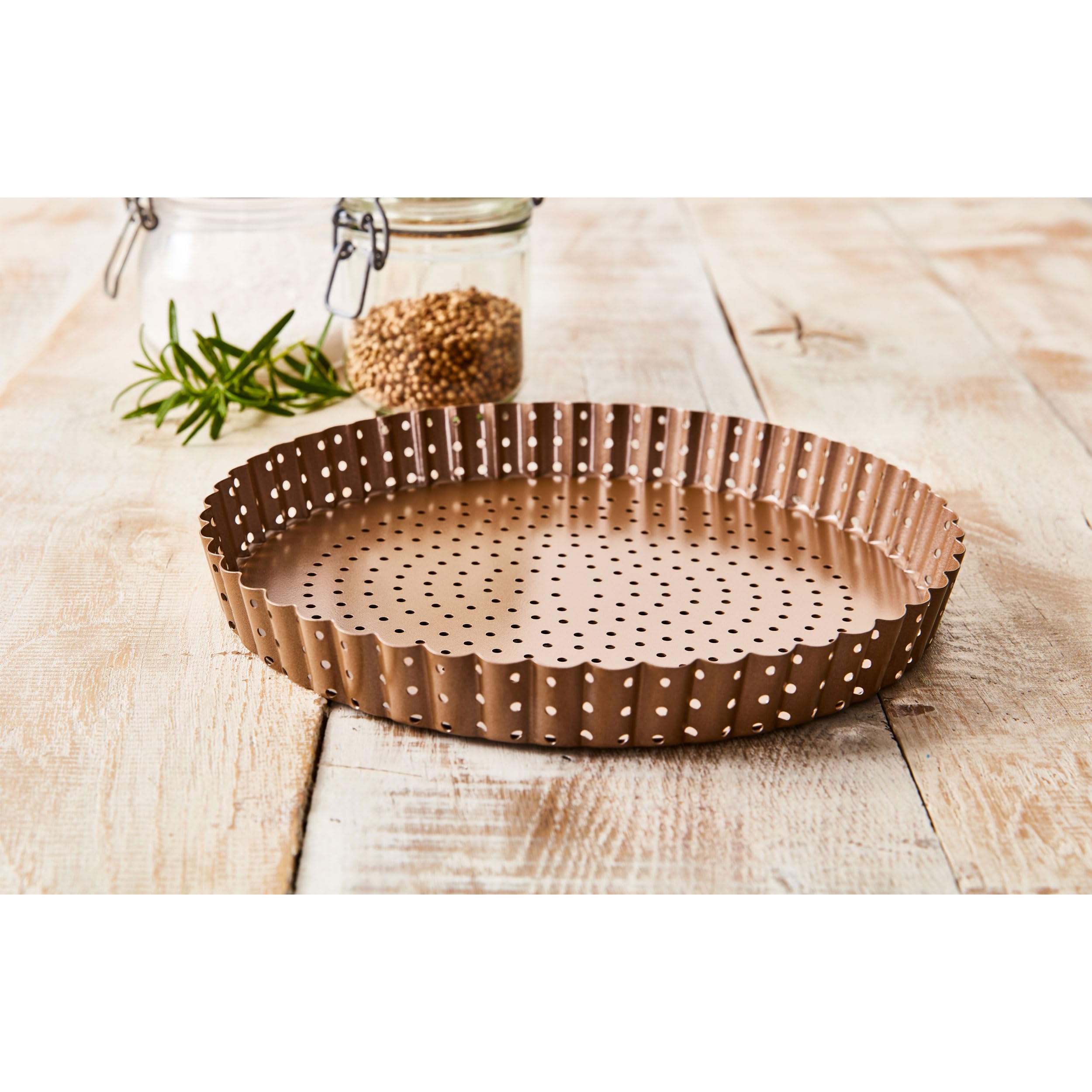 RBV Birkmann, 210561 Moule à tarte et quiche, perforé, Ø 30 cm