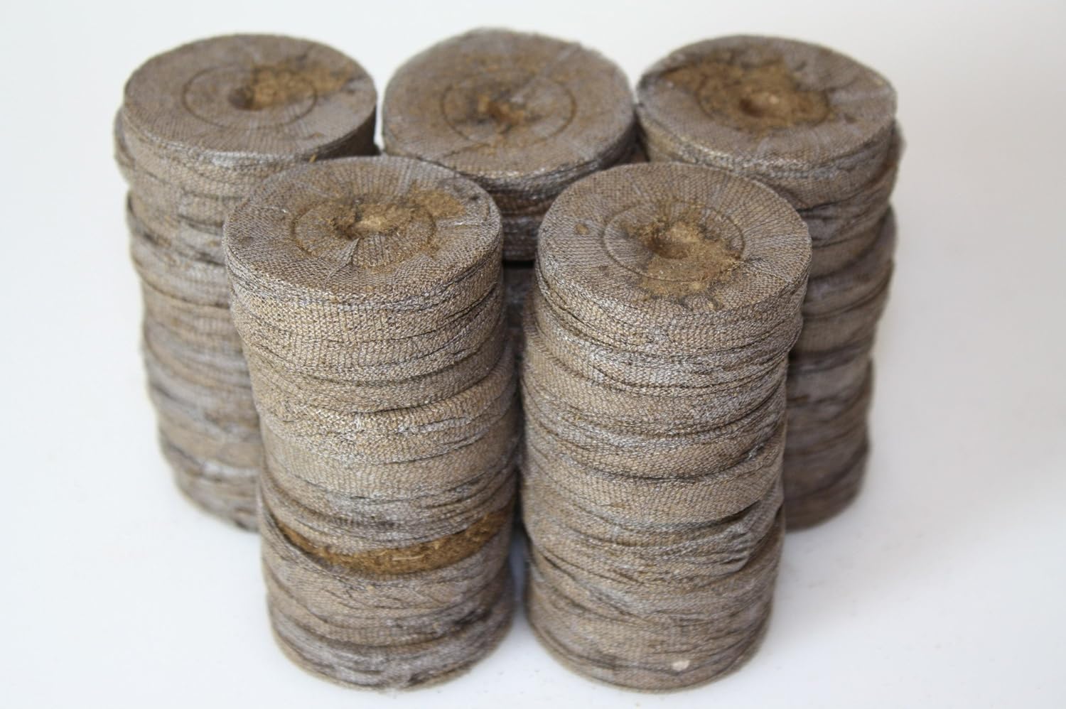 Honeyman 50 Pack of Jiffy 7 Peat Soil Pellets Seeds Starting Plug Indoor Seed