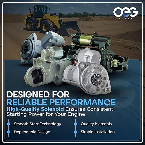 Miniatura 5 de Nuevo arrancador compatible con Chevy GMC C8500 Caterpillar 1990-2002 Motor diesel P-Series Van 10461082 10461094 10461110 10461152 1993947 1993950