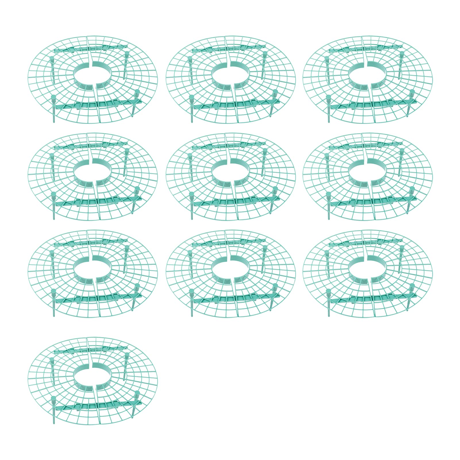Support de fraises et cages anti-moisissure pour garder les baies hors du sol propres x10