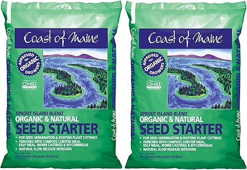 Miniatura 5 de Coast of Maine - Iniciador de semillas orgánicas - Sprout Island Blend 8QT