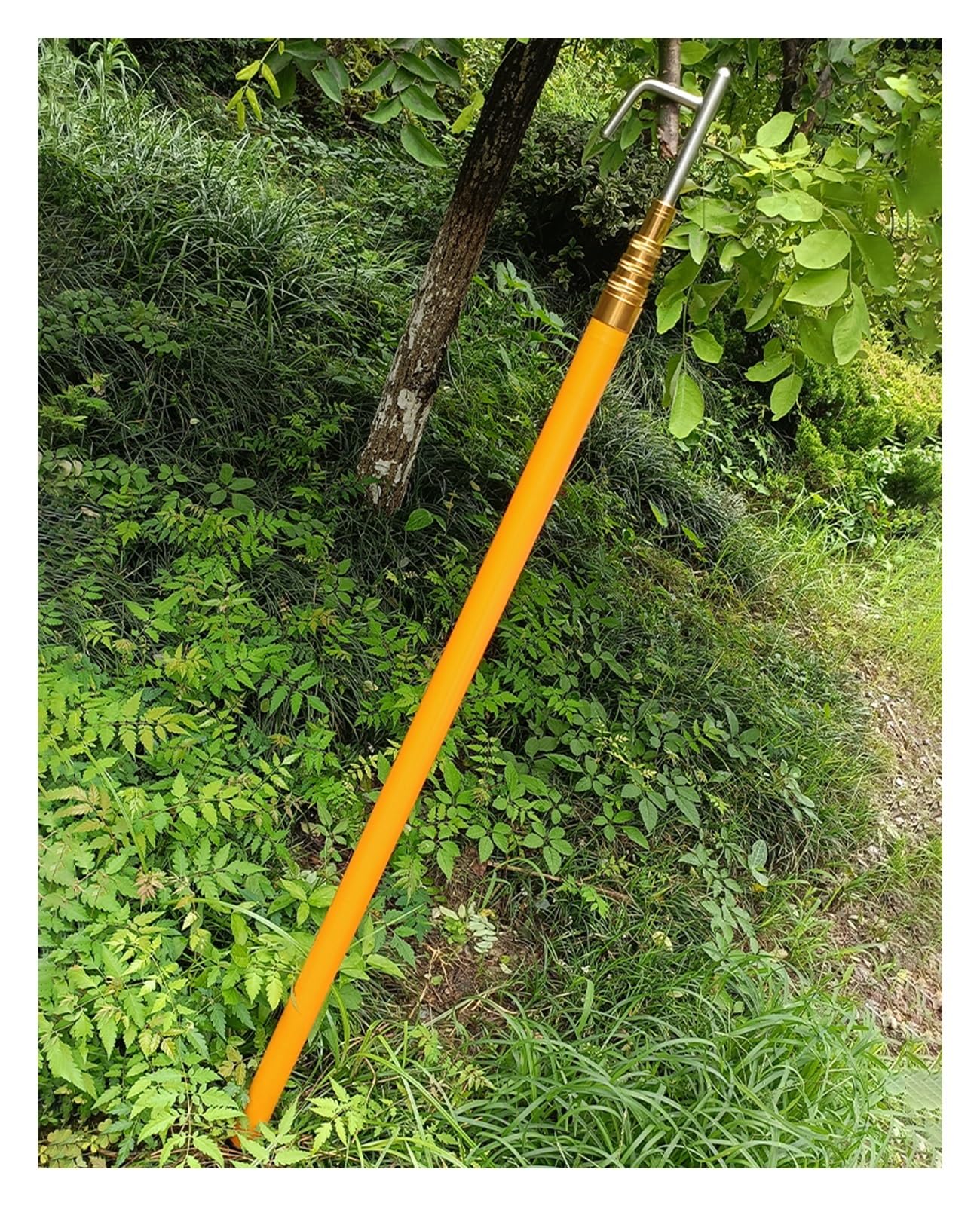 JYHHCYS Mezzo Marinaio Gancio D'accosto Telescopico, Asta di Spinta Estensibile per Attracco, Ormeggio E Pesca, Asta di Spinta Leggera con Gancio in Acciaio Inossidabile(5m/16.4ft/197in)