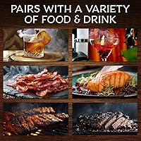 Vista 5 de Bolsa SmokeTop de 4 onzas, chips ahumadores de cóctel para cócteles antiguos, whisky y bourbon - por Middleton Mixology Made in the USA (800 usos)