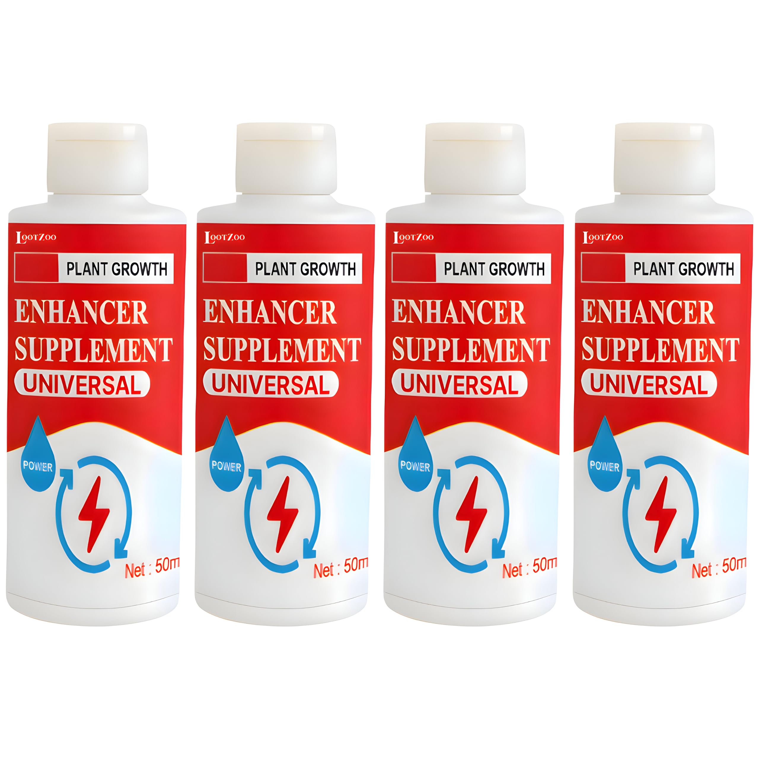 Lootzoo Plant Growth Enhancer Supplement | Fertilizer for Plants Home Garden | Plant Growth Booster Liquid (50ml Each), Pack of 4 (B0CLH5BRTL) Amazon Price History, Amazon Price Tracker