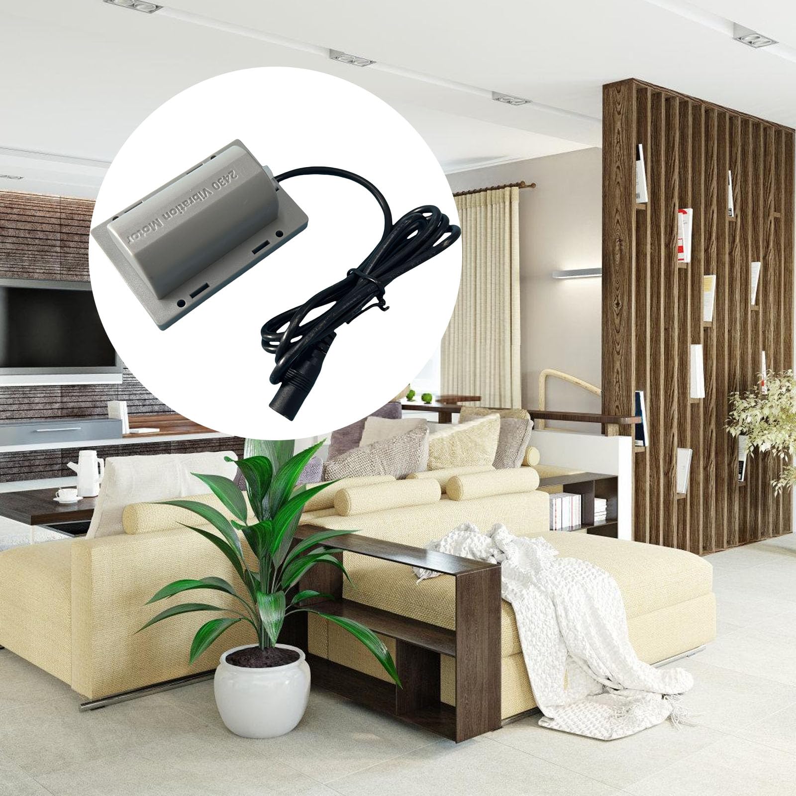 Piccolo motore vibrante da 12 V impermeabile progetta motore ABS potente motore vibrante aggiornamenti per sedie da massaggio e cuscini