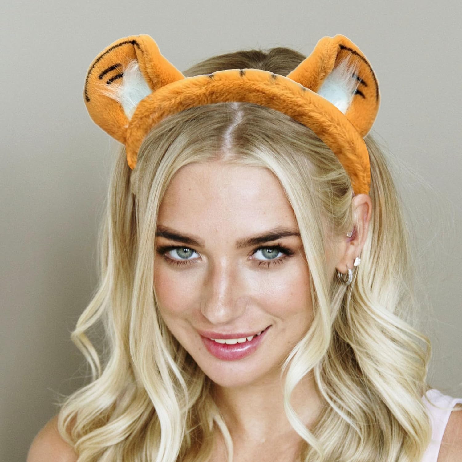 Tiger Ears Headband, Tigger Ear for Adult for Women, Halloween Tigger Ears Headband (Yellow) - Image 7