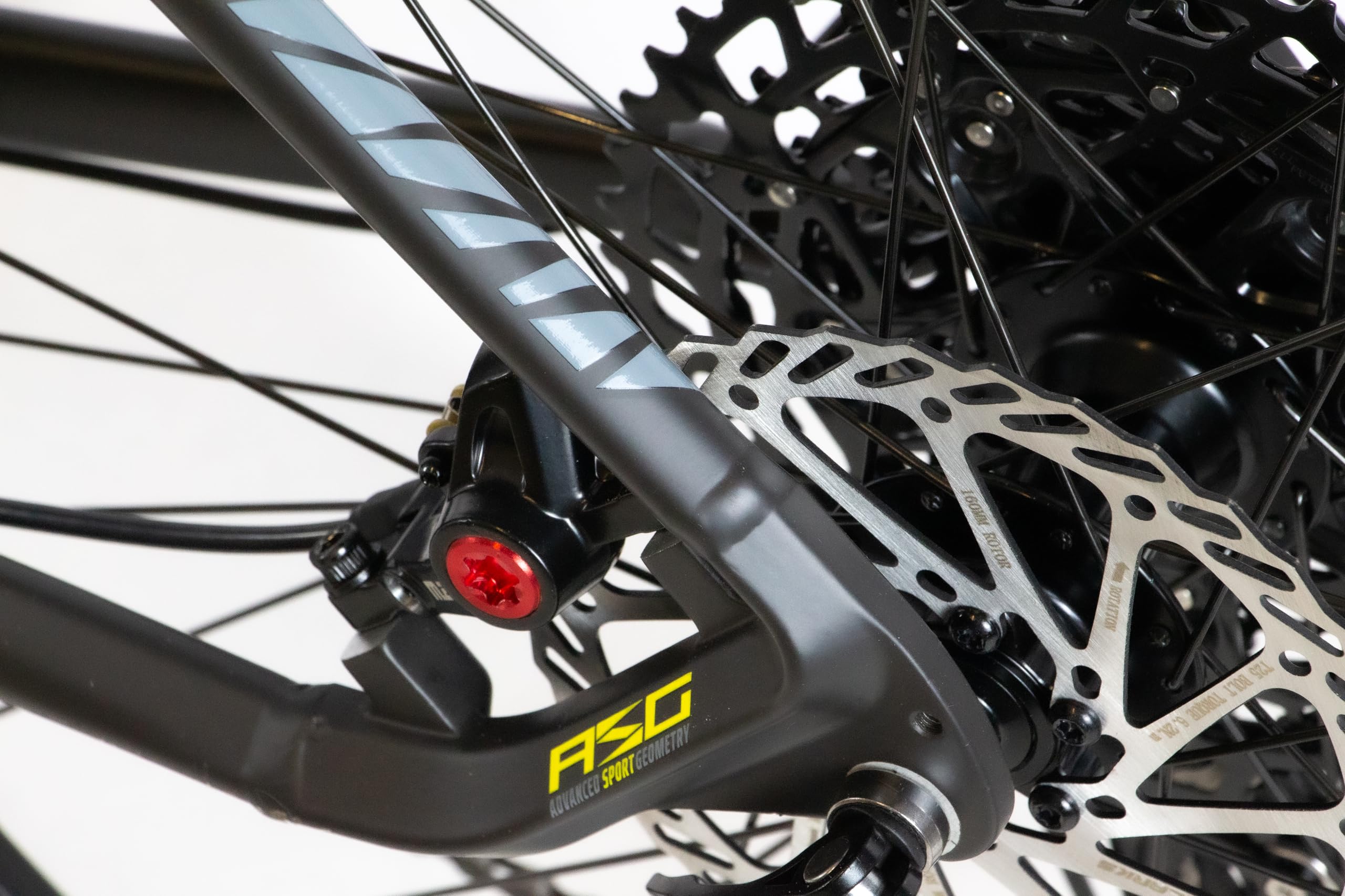 HEAD Unisex - Adult X-Rubi 3.0 Mountain Bike, Matt Black/Yellow