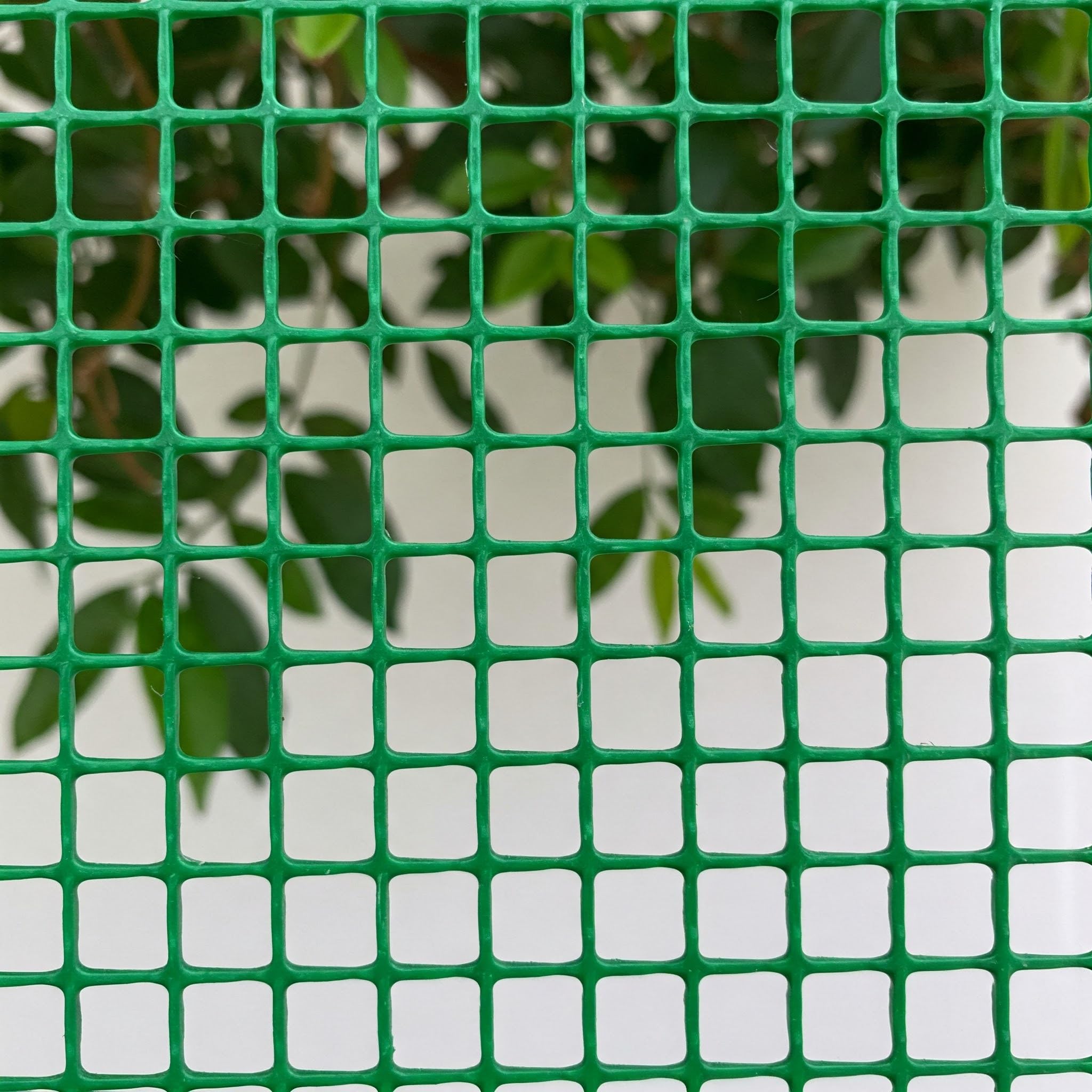Bobina Malla Plastica Verde | Cuadricula 10mm | 1x30 Metros