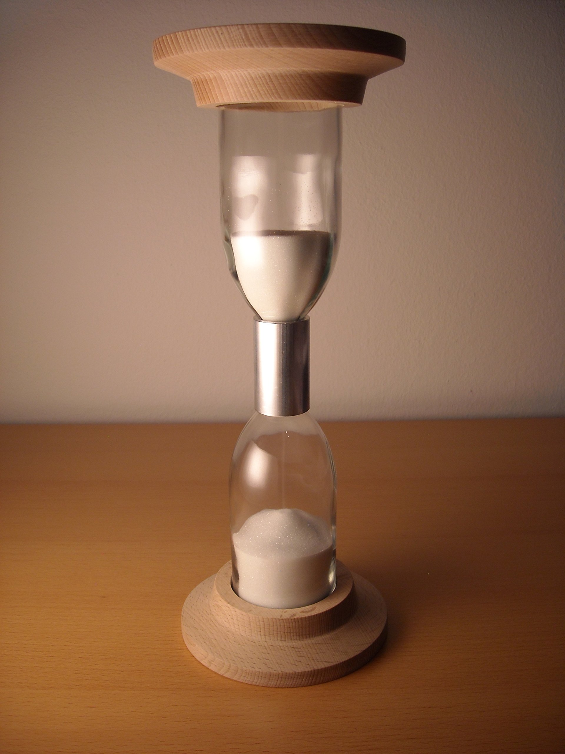 Sablier vintage en verre idée cadeau originale pour anniversaire et fête