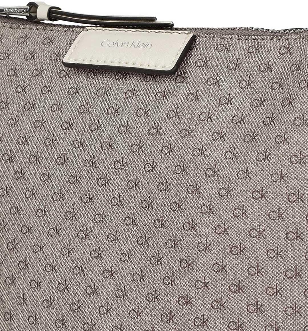 Calvin Klein womens Ash North/South Crossbody - Image 5