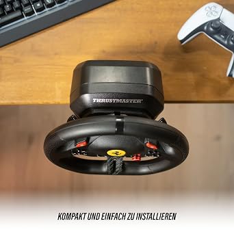 Thrustmaster T98 Ferrari 296 GTB, Racing Wheel for PS5, PS4, PC