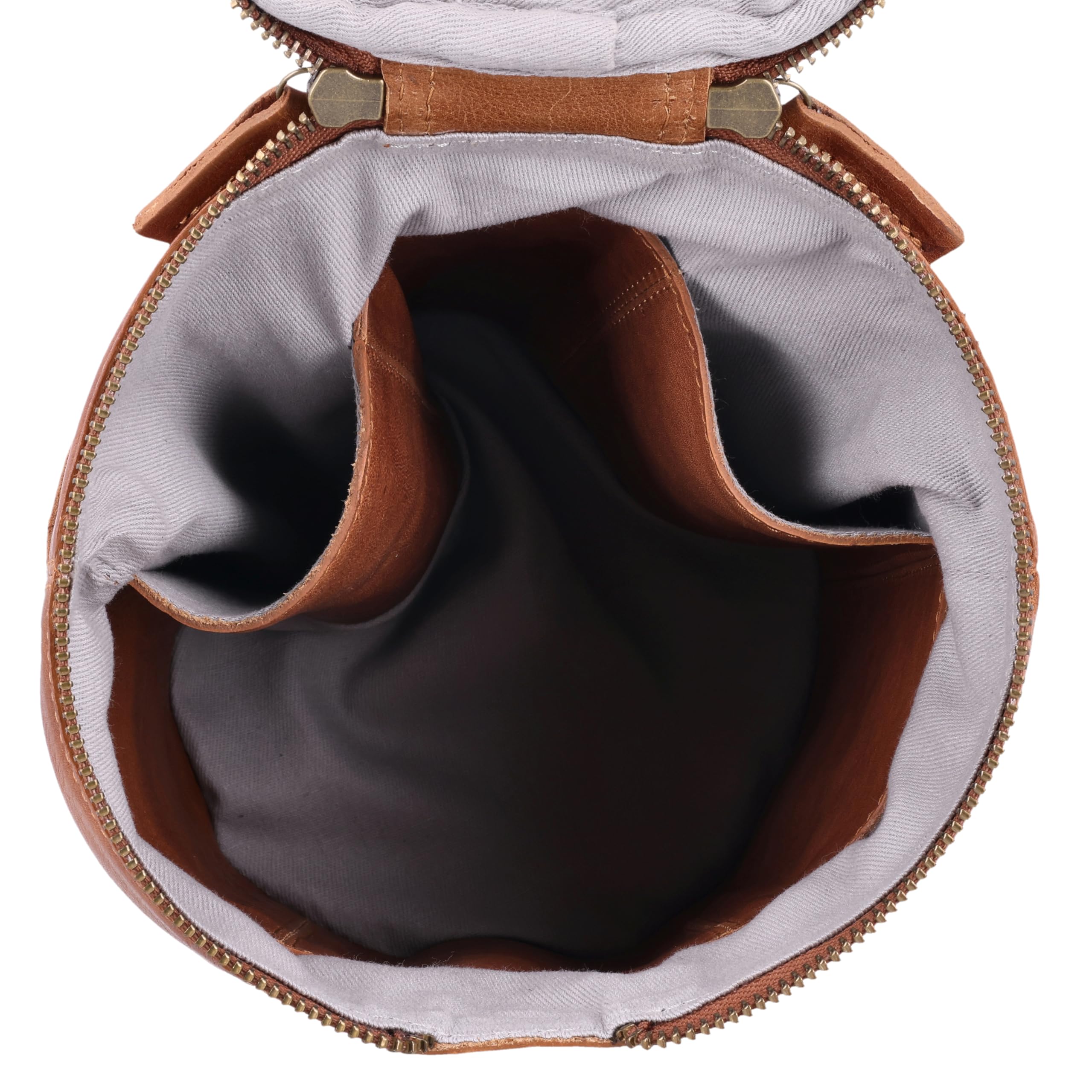 Gusti Leder Friseurtasche Corvin - Friseurbedarf Ledertasche Werkzeugtasche Damen Herren Braun Leder