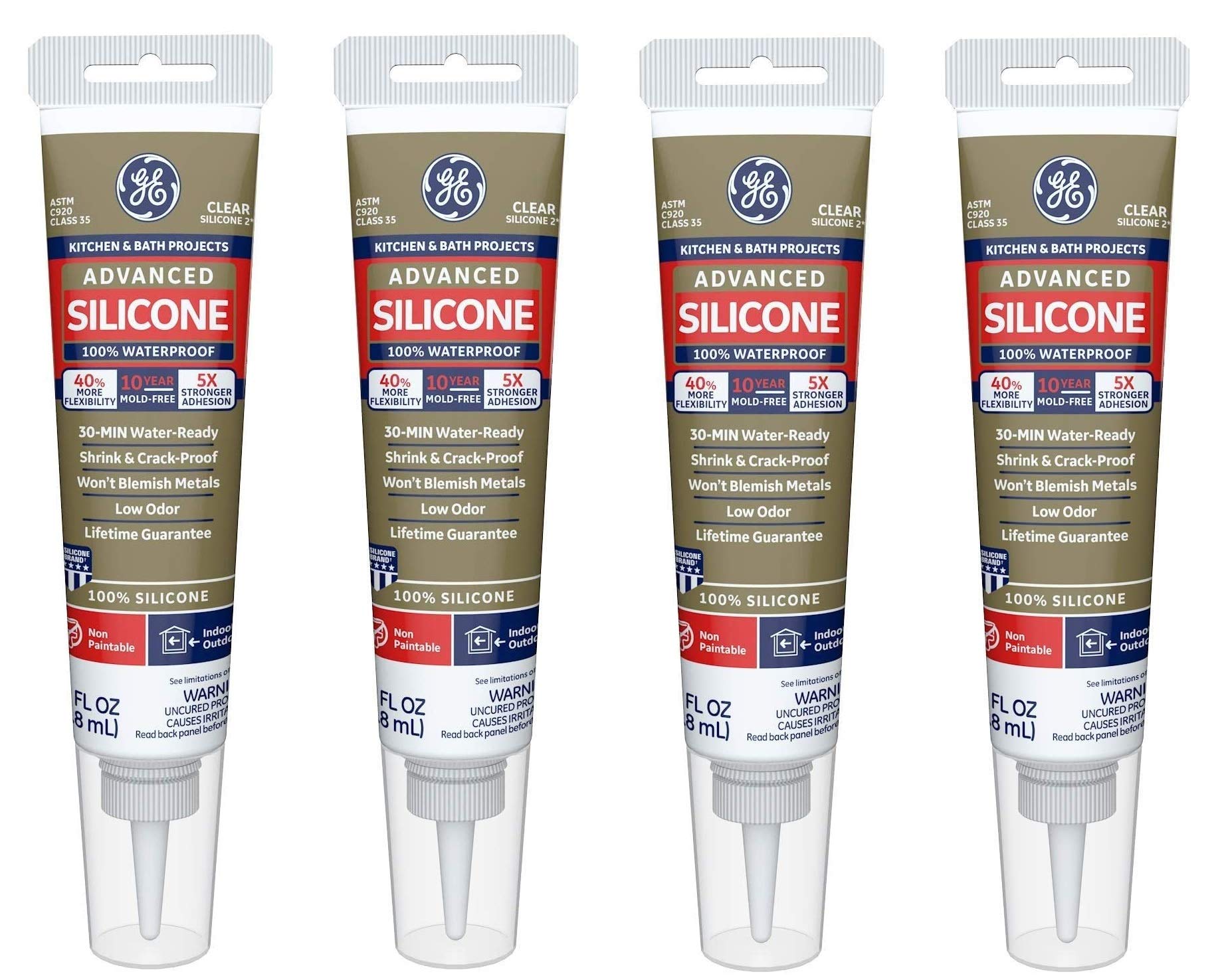 SILICONE II K&B CLR2.8OZ