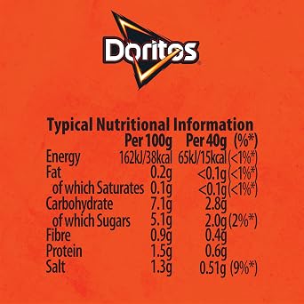 Doritos Hot Salsa Sharing Dip 300g x 6
