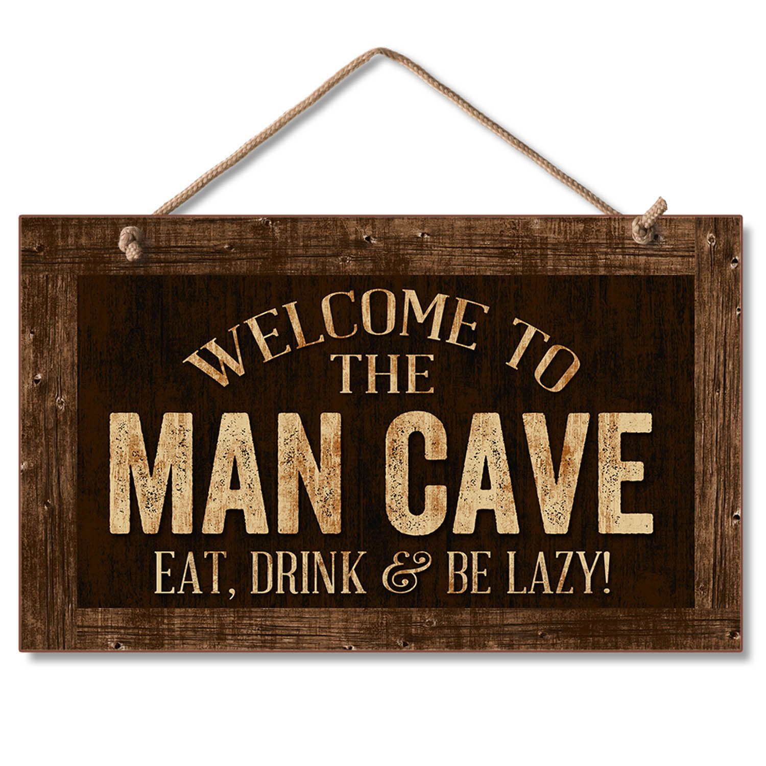 Highland GraphicsDecorative Wood Sign (Man Cave)