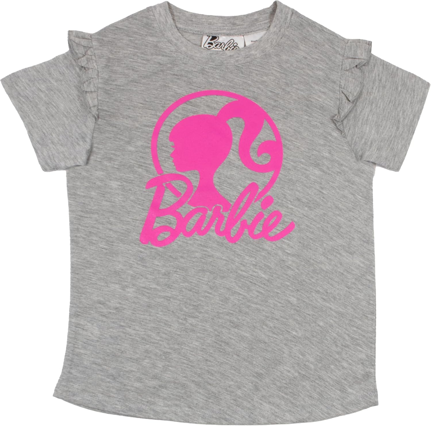 Barbie Girls Short Sleeve T-Shirt & Leggings Set, Short Sleeve Tee and Leggings 2 Piece Set for Girls - Image 3
