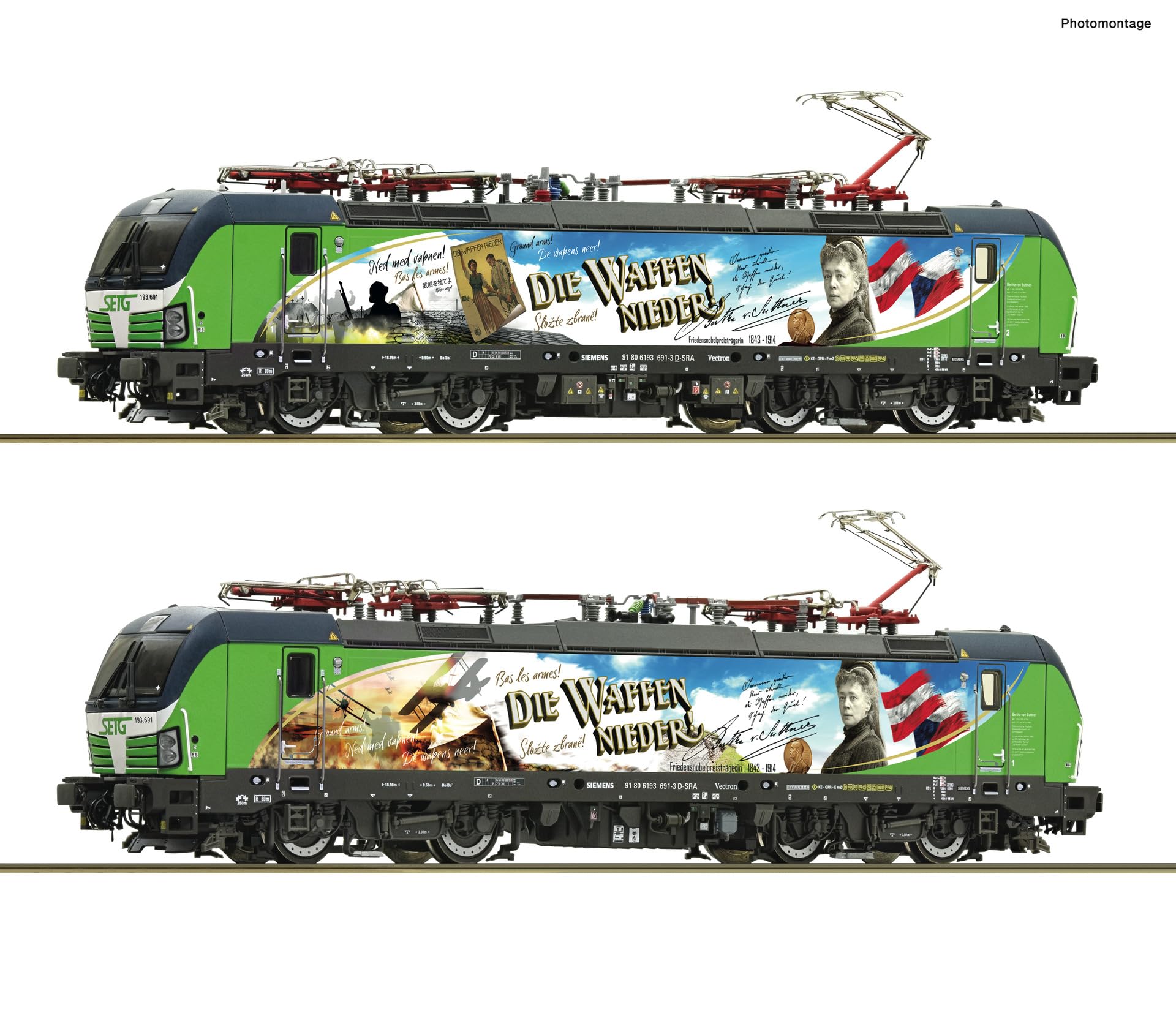 Roco 71991 H0 Locomotiva elettrica 193 691-3 del SETG, diversi