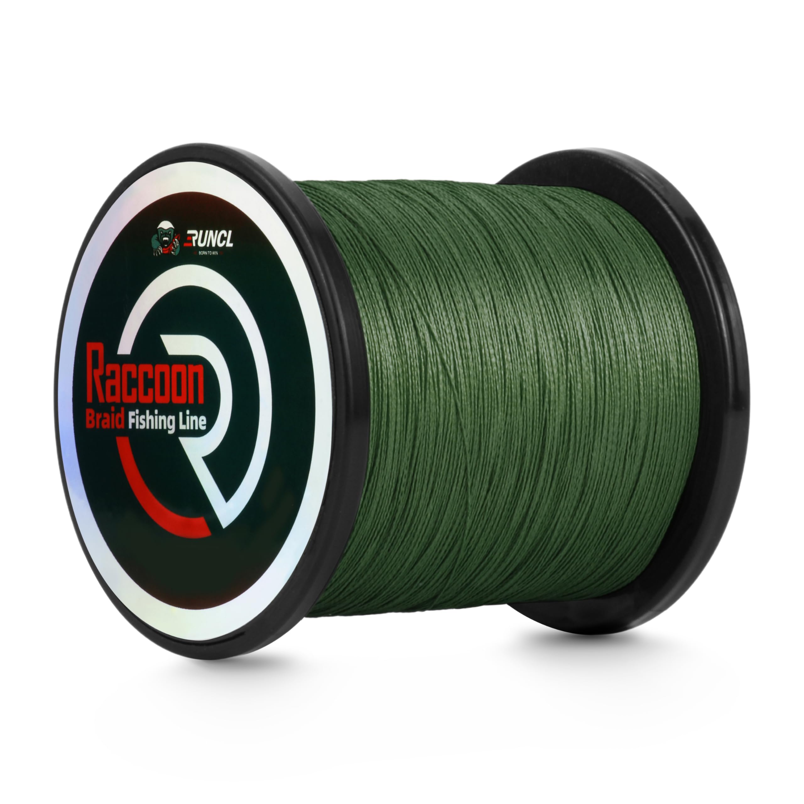RUNCL Upgraded Braided Fishing Line, Colorfast Fishing Line Braid for Bass, Trout, Crappie, Ultra Strong Braid for Saltwater Freshwater, Abrasion