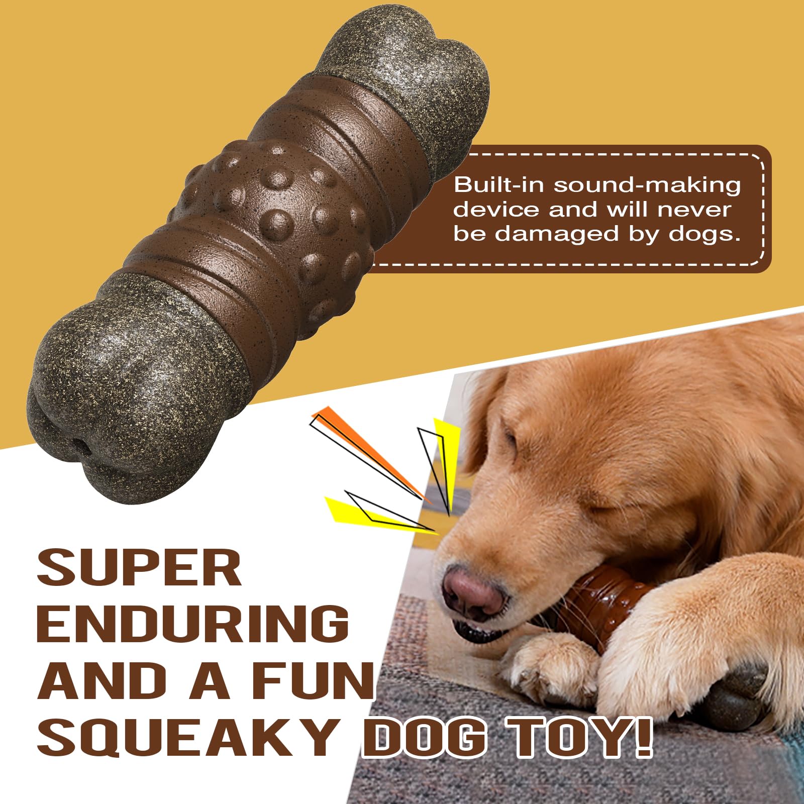 clover Indestructible Dog Toys - Image 4