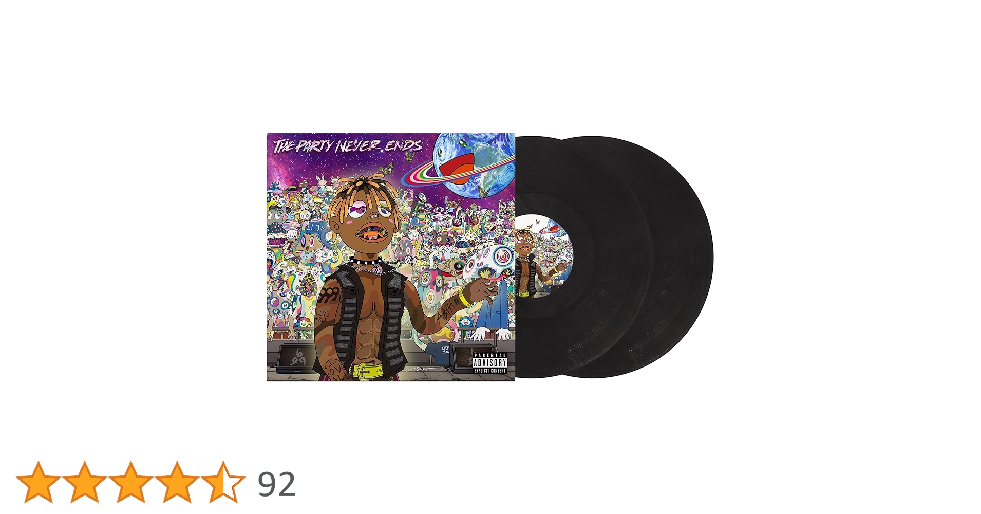 【シュリンク付き】Juice wrld THE PARTY NEVERレコード シュリンク付き】Juice wrld THE PARTY NEVERレコード Juice