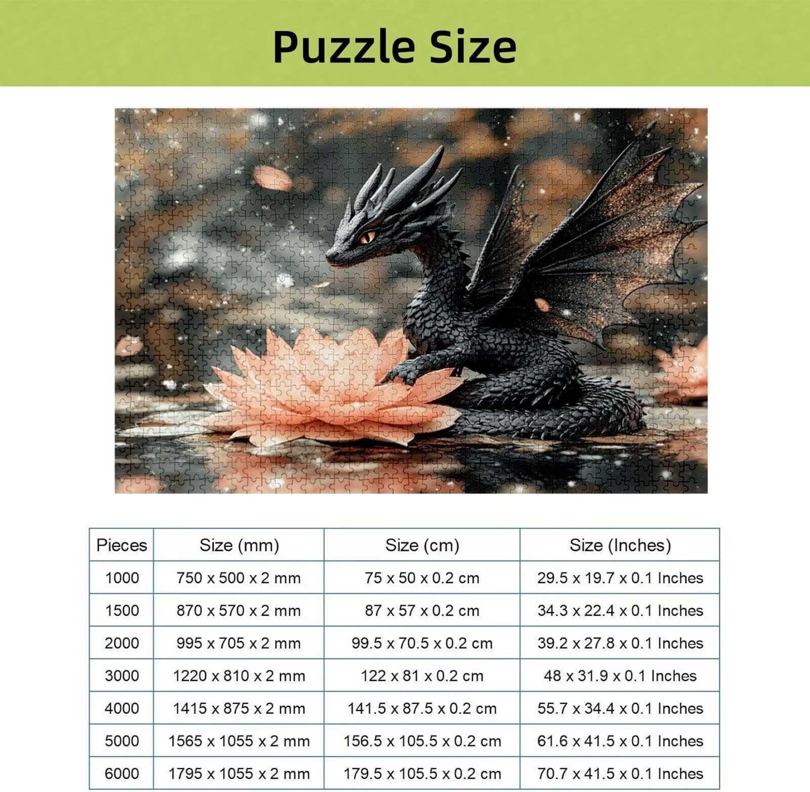 Puzzle 1500 sztuk Dinozaur, Kwiat Puzzle z Pudełkiem Dla Dorosłych, 87x57 cm, DIY 1500 Sztuk Drewniane Puzzle Dla Dorosłych Trudne Puzzle Do Dekoracji Domu i Ściany, Prezent Kobieta H-875