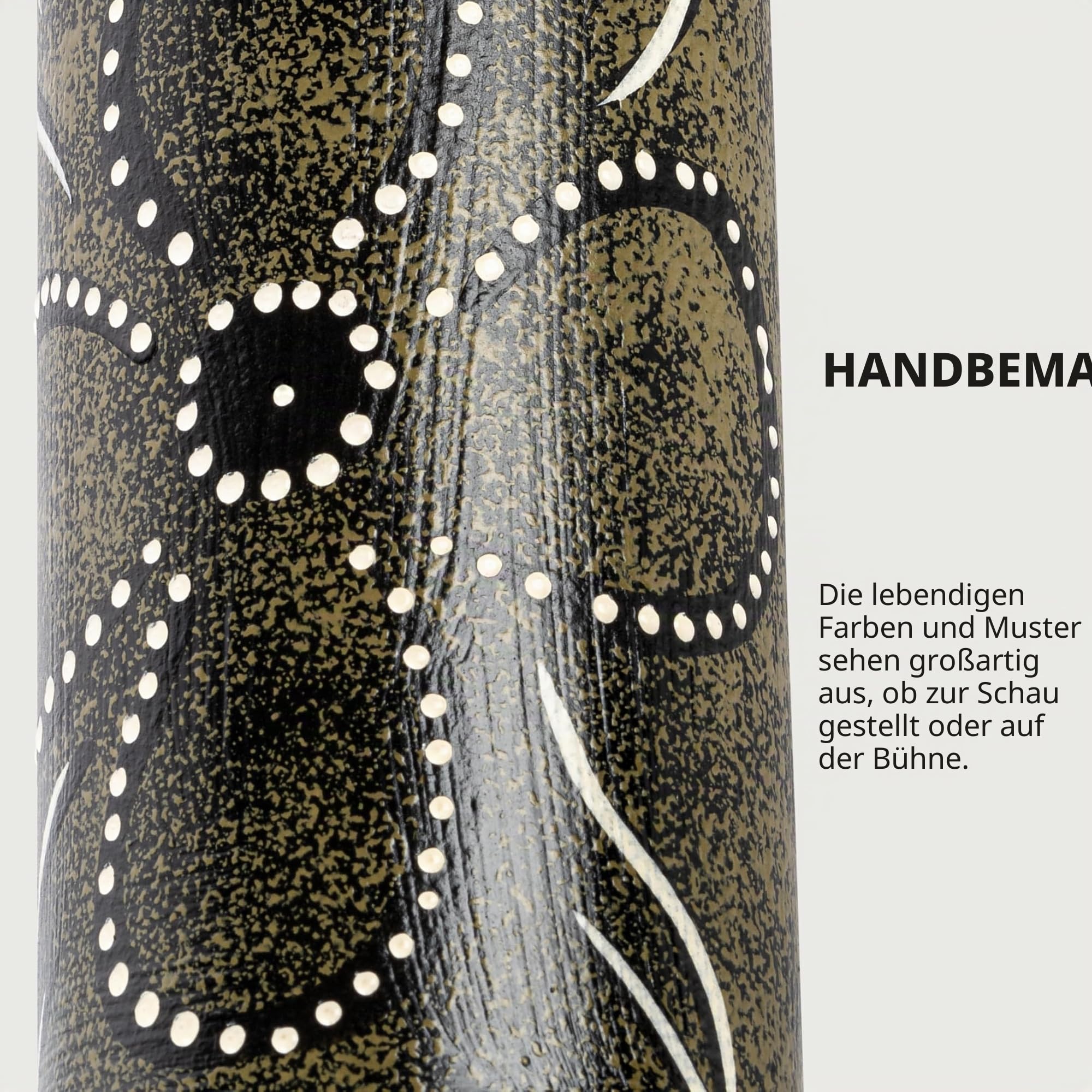 MEINL Percussion Synthetik Didgeridoo - schwarz (SDDG1-BK)