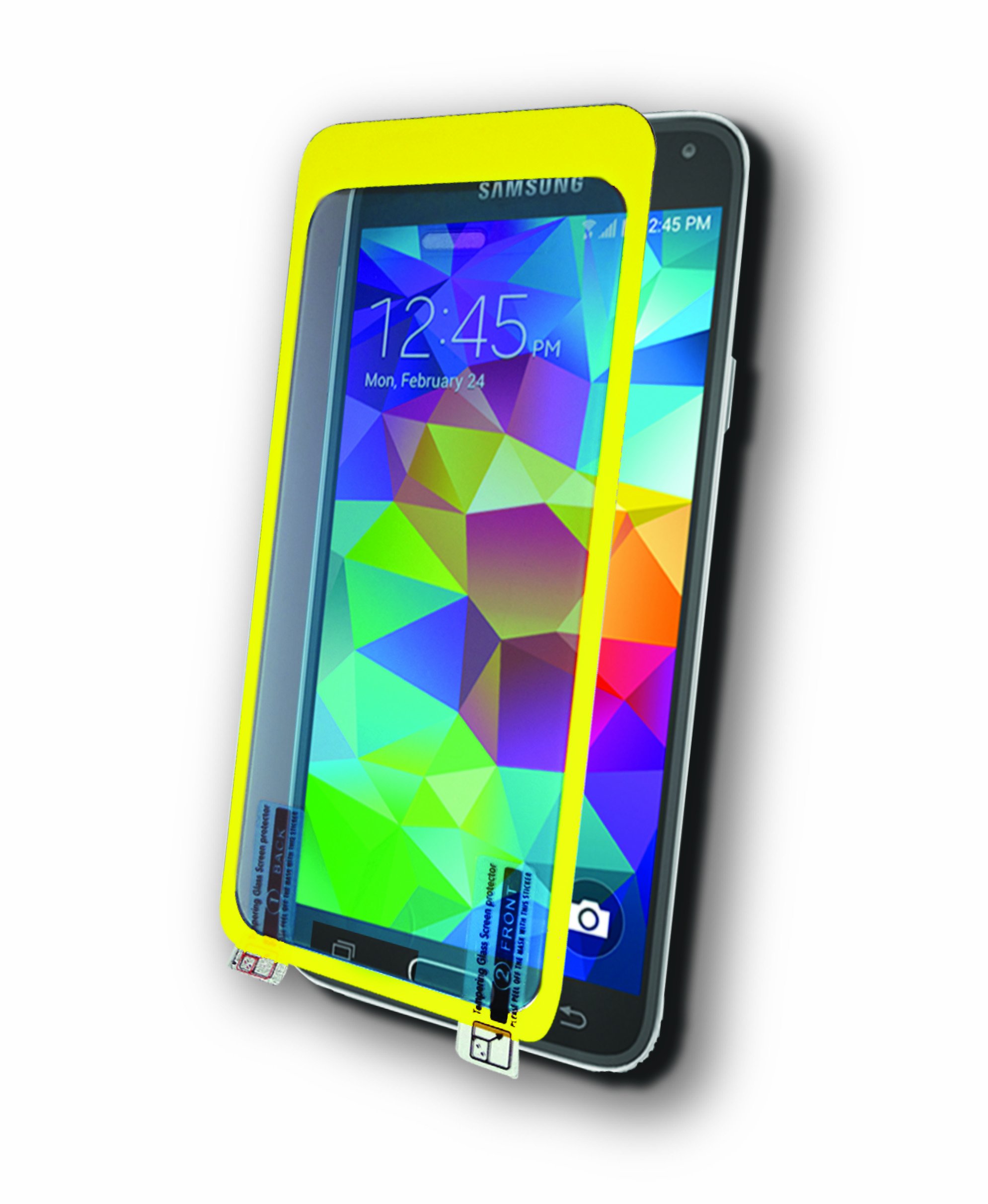 SymtekTS-TG-405 TekShield Tempered Glass Screen Protector for Samsung Galaxy S5, Clear