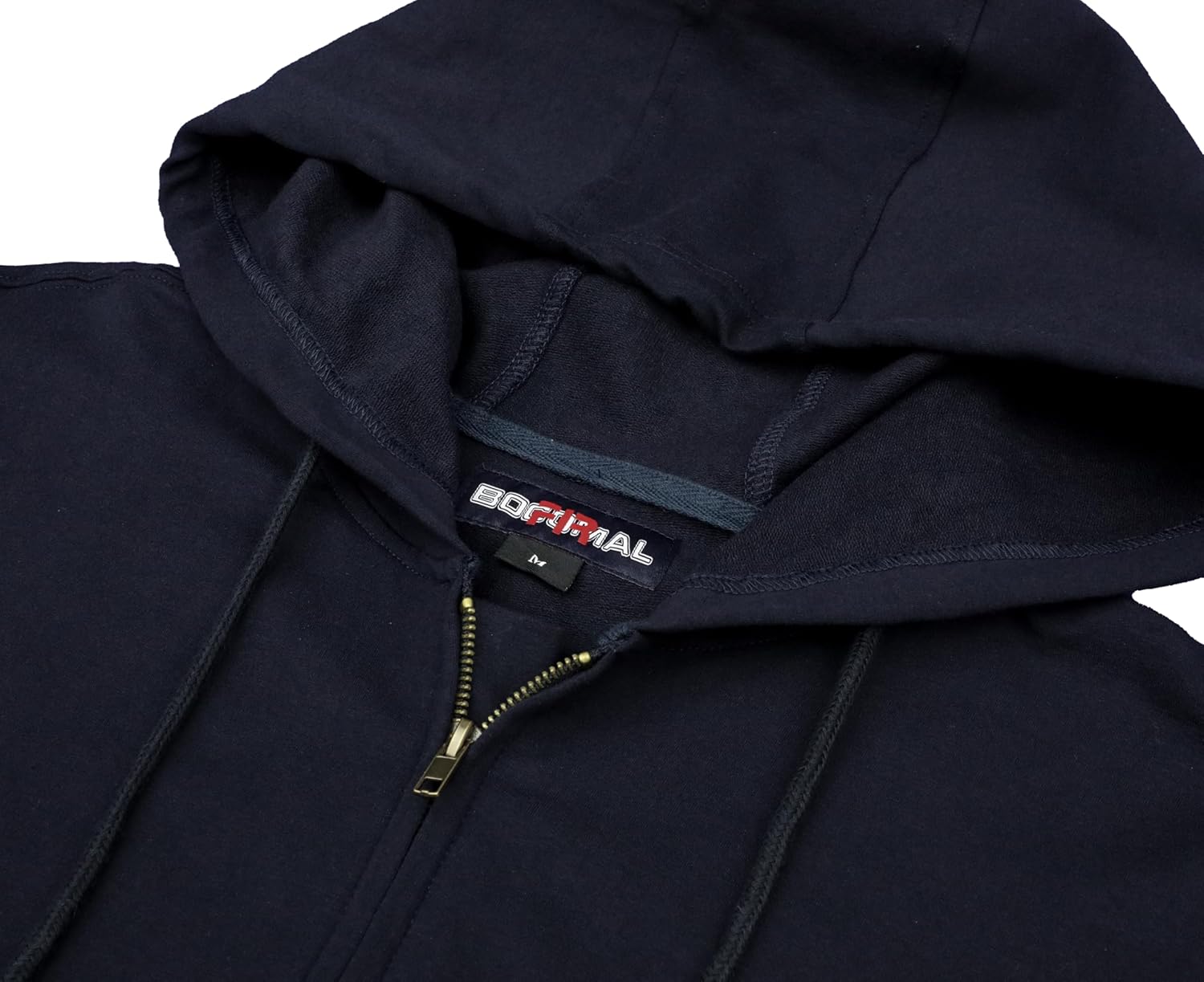 BOCOMAL FR Hoodies Zipper Front for Summer 7.5oz Lightweight Cotton Flame Resistant Sweatshirt(Non Fleece) - Image 7