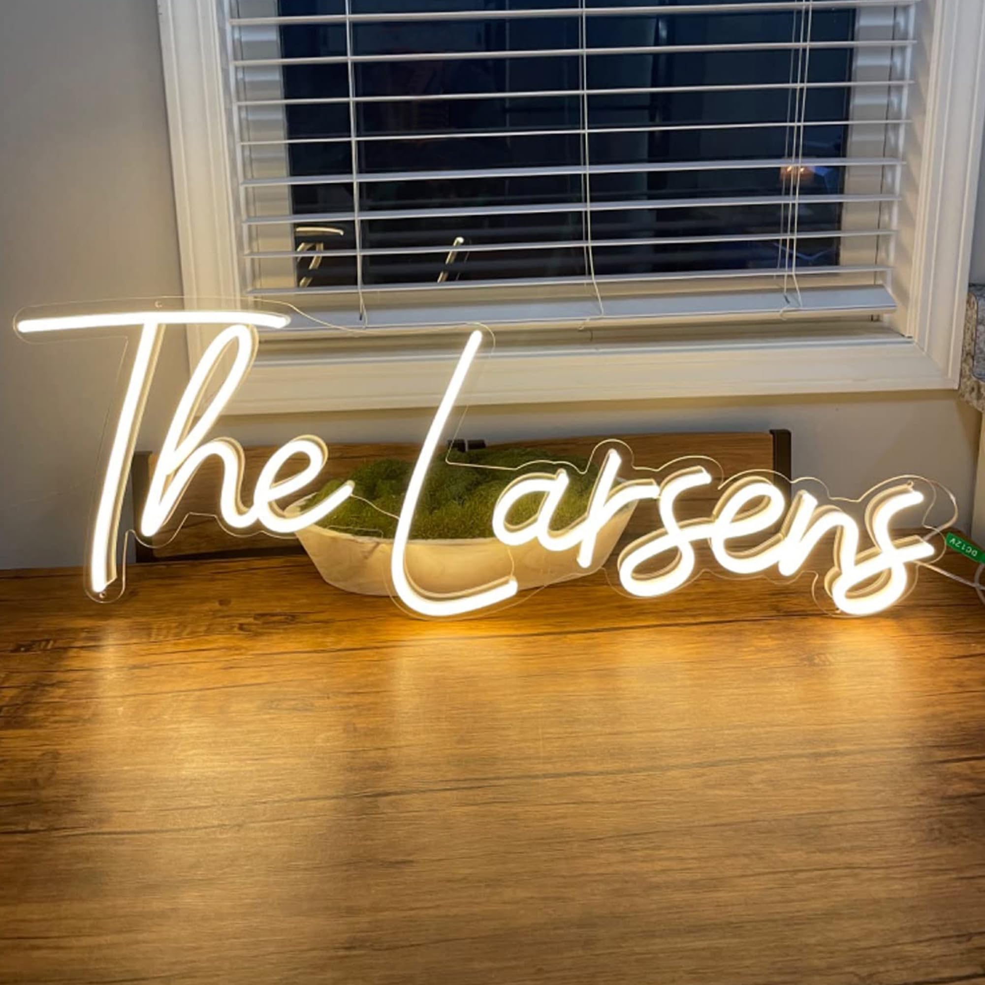 HaisicCustom Neon Signs, LED Neon Name Sign Personalised, Dimmable/Color Change Customise Acrylic Light Sign for Home Bedroom Wall Decor, Wedding Birthday Gifts, Bar Shop Studio Business-(16-60in)