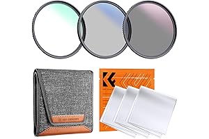 K&F Concept 58mm UV/CPL/ND Lens Filter Kit