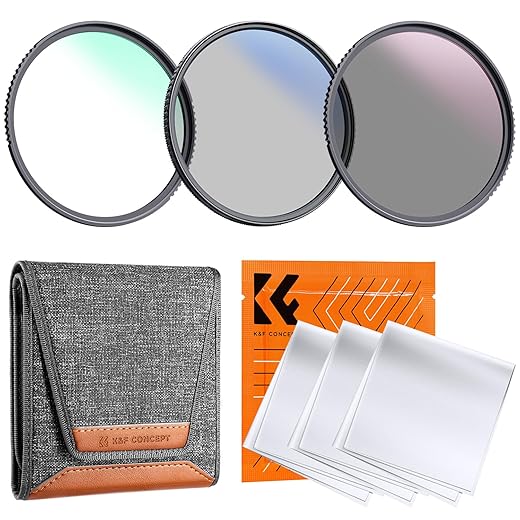 K&F 55mm UV CPL ND Filter Kit