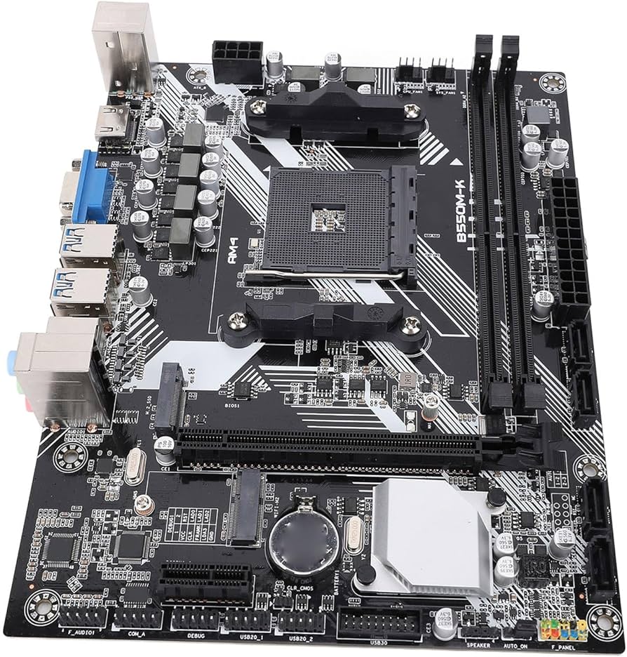 Amazon.com: B550M K Gaming Motherboard AM4 CPU Socket DDR4 64GB