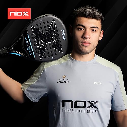 Miniatura 6 de Pala de pádel LA10 Quantum 12K 2025  Luxury Diamond Series Pala Padel  Aerodinámica EOS Flap y tecnología de agarre personalizado 12K Carbon con